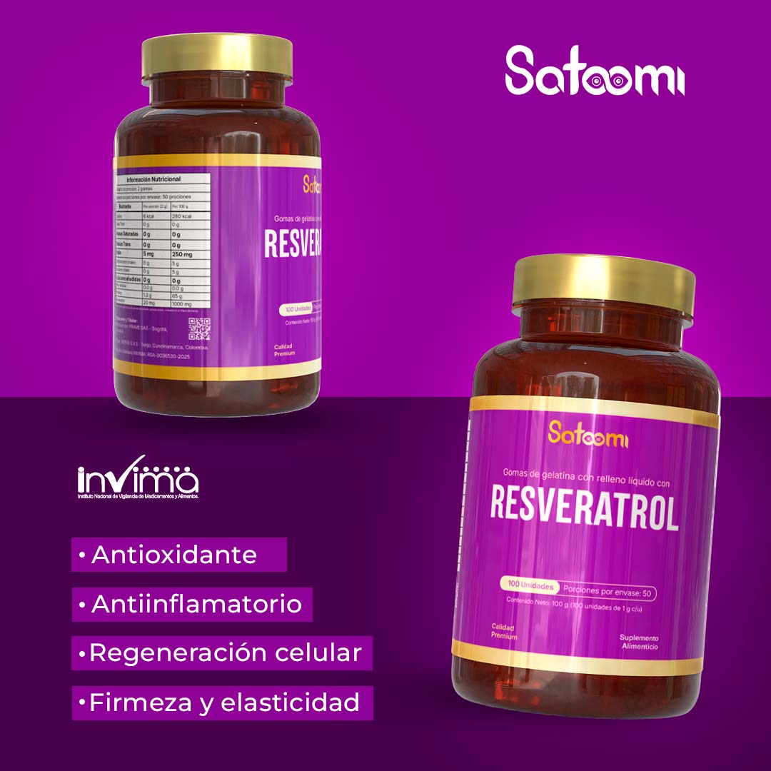 Miniatura 3 de Gomas con relleno de RESVERATROL
